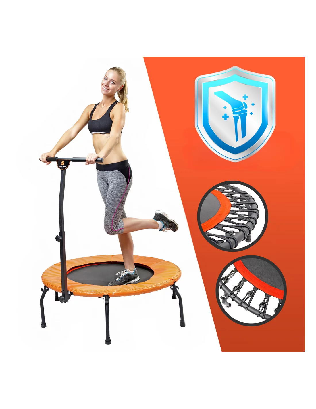 Trampoline Fitness - Mini Trampoline Starflex pro
